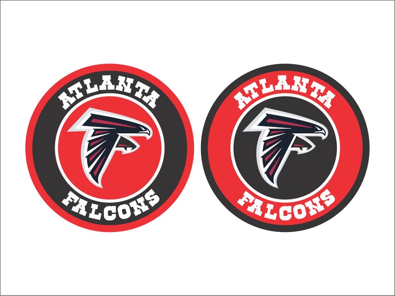 Download ATLANTA FALCONS svg nfl football bundle clipart stencil | Etsy