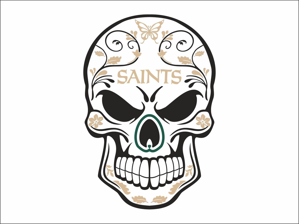 NEW ORLEANS SAINTS svg nfl football bundle clipart stencil | Etsy