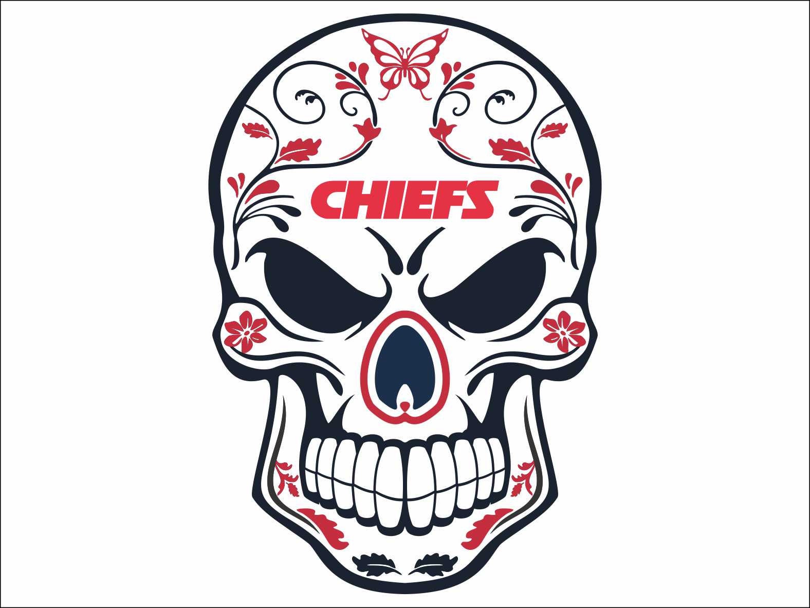 KC Chiefs Logo Stencil