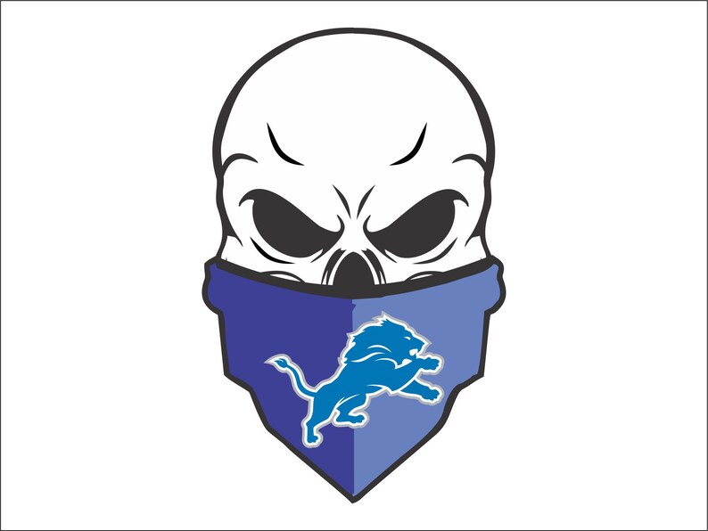 DETROIT LIONS SVG nfl football bundle clipart stencil decals | Etsy