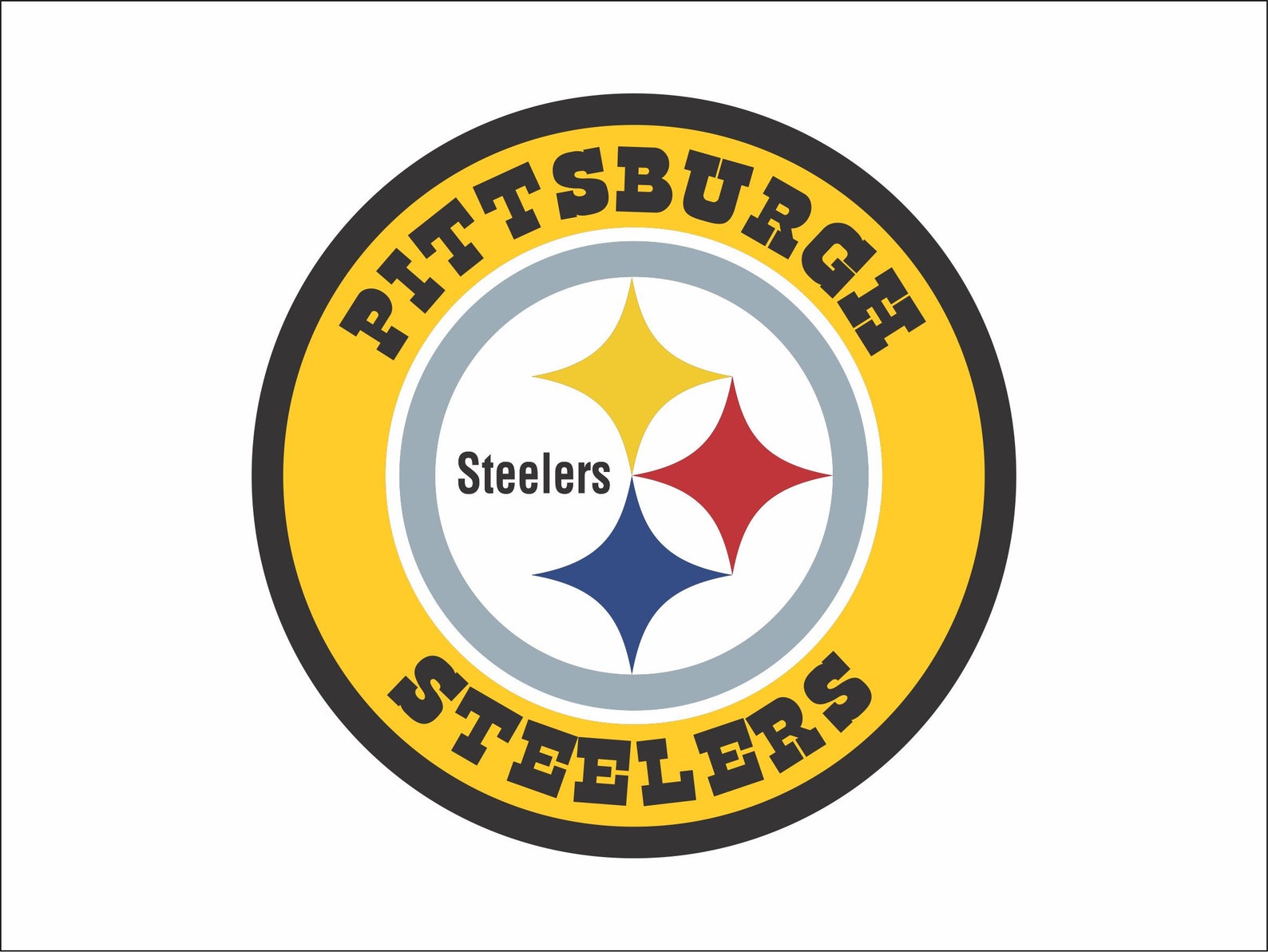 PITTSBURGH STEELERS svg nfl football bundle clipart stencil | Etsy