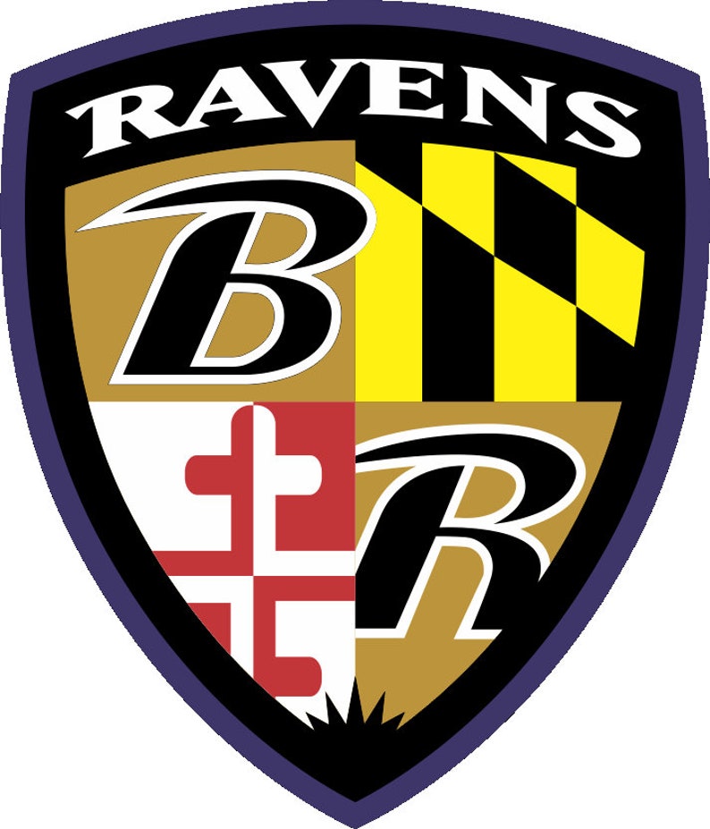 Download BALTIMORE RAVENS svg nfl football bundle clipart stencil ...