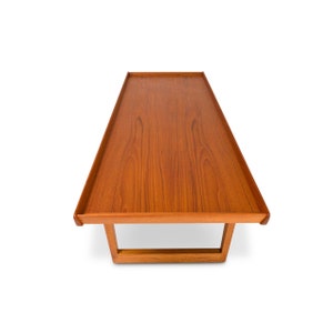 Vintage Danish Mid-Century Teak Coffee Table image 7