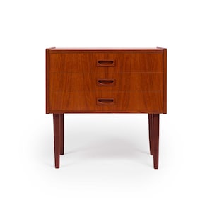 Danish Mid-Century Teak Three-Drawer Chest 1960s
