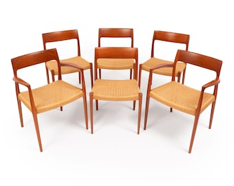 Niels Otto Møller Teak Chair, Model 78, Danish Mid-century Modern