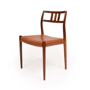 Vintage Danish Mid-Century Niels Otto Møller no. 79 Teak Dining Chairs Set of 6 image 5