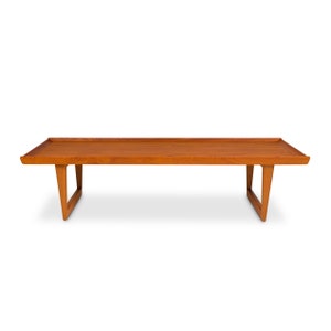 Vintage Danish Mid-Century Teak Coffee Table image 5