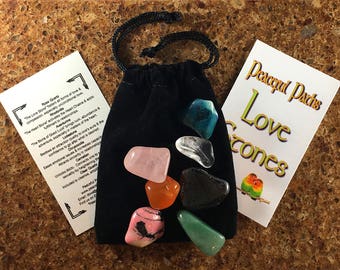 Set de piedras de amor