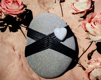 Handgewickelter Zen-Meditationsstein, Gelassenheitsstein, Zentrierungsstein, einzigartiger Briefbeschwerer