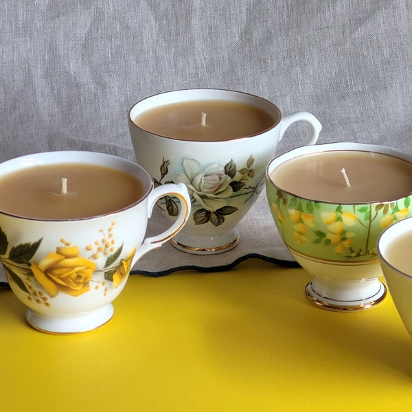 Teacup Candle Etsy