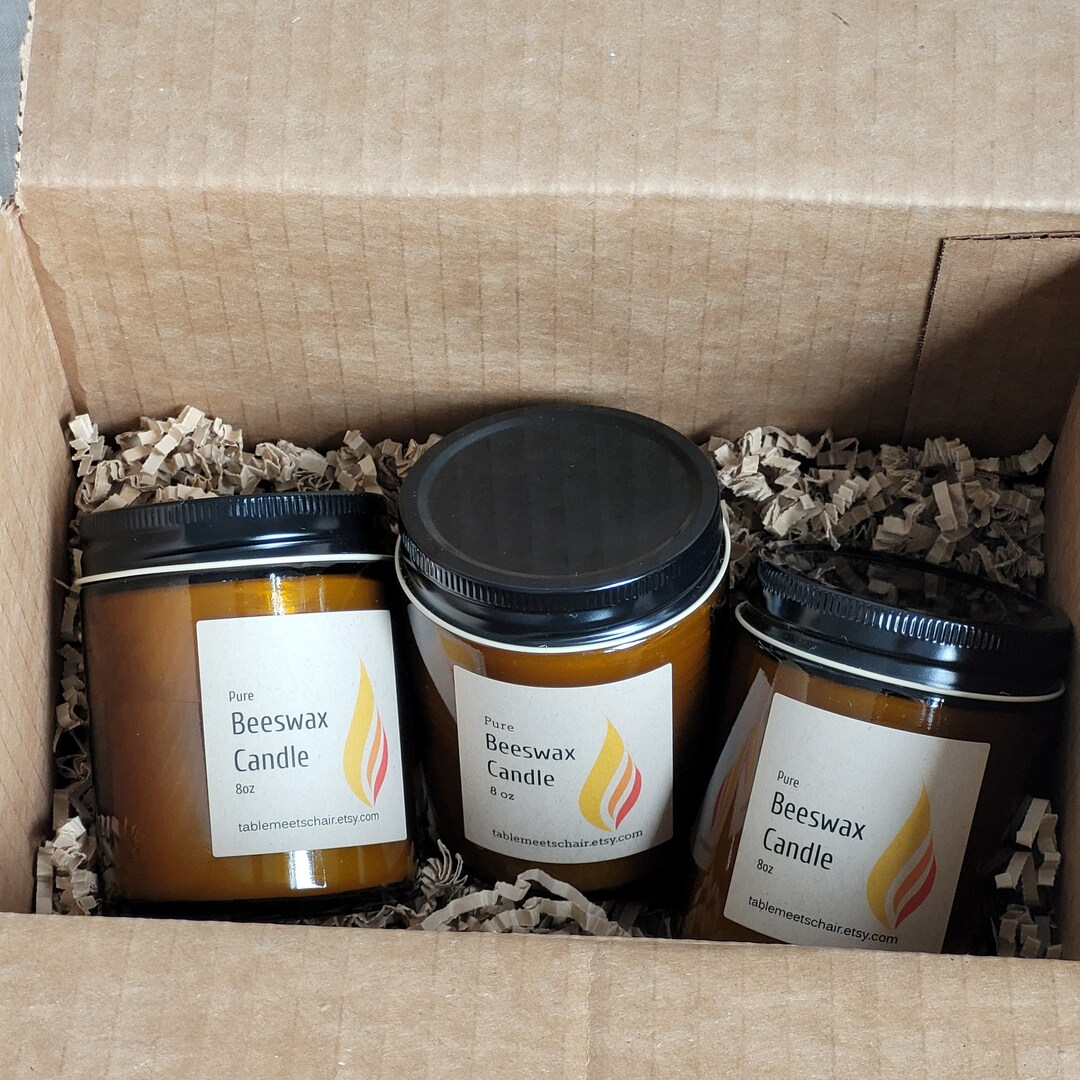 Pure Beeswax Candles Bulk Orders Etsy
