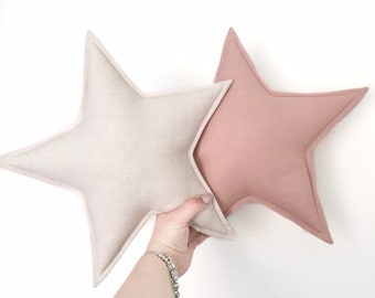 Star pillow | Etsy Star Shaped Pillow Star Decor Kids