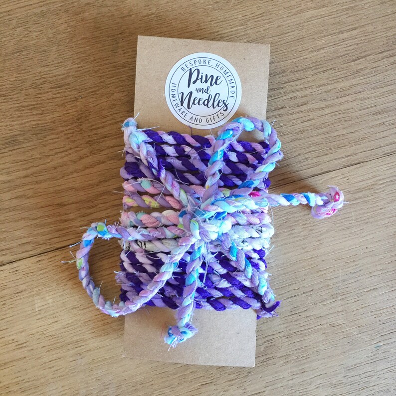 Gift Wrap Twine Homemade Handmade String Ribbon Repurposed Etsy