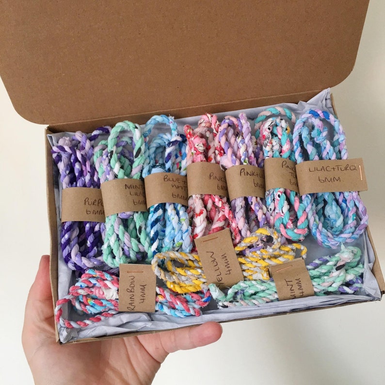 Gift Wrap Twine Homemade Handmade String Ribbon Repurposed Etsy