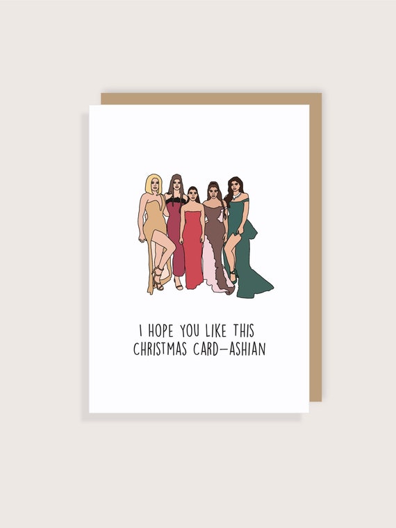 Kardashian Family Christmas Cards
