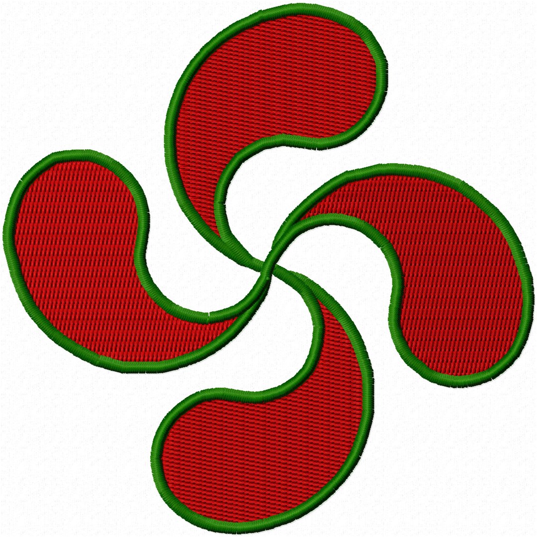Basque Embroider Machine Embroidery Program, Embroidery Design, Basque Cross ...