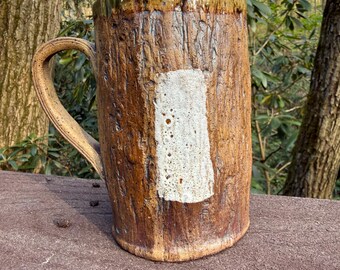 Tasse White Blaze Sentier des Appalaches - env. 16 onces Poterie en grès