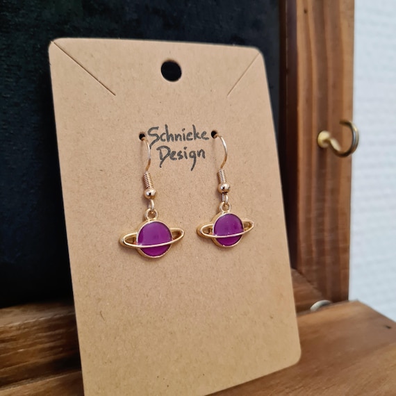 "Planet" earrings
