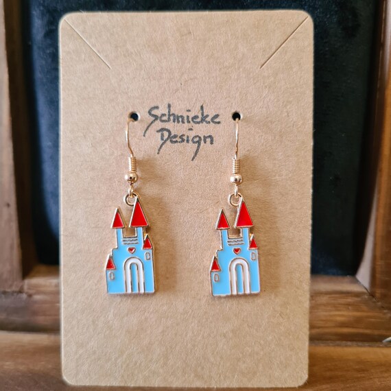 Earrings "Princess Castle"