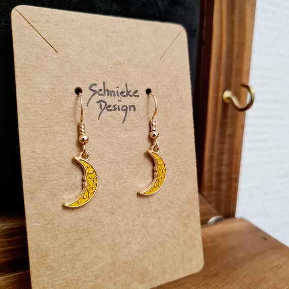 "Moon" earrings