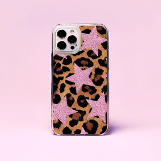 Custodia IPhone Leopardata Con Bacio Rosso: Morbida Al Silicone Per 15/14/13/12/11/Pro Max/X/XR/8/7