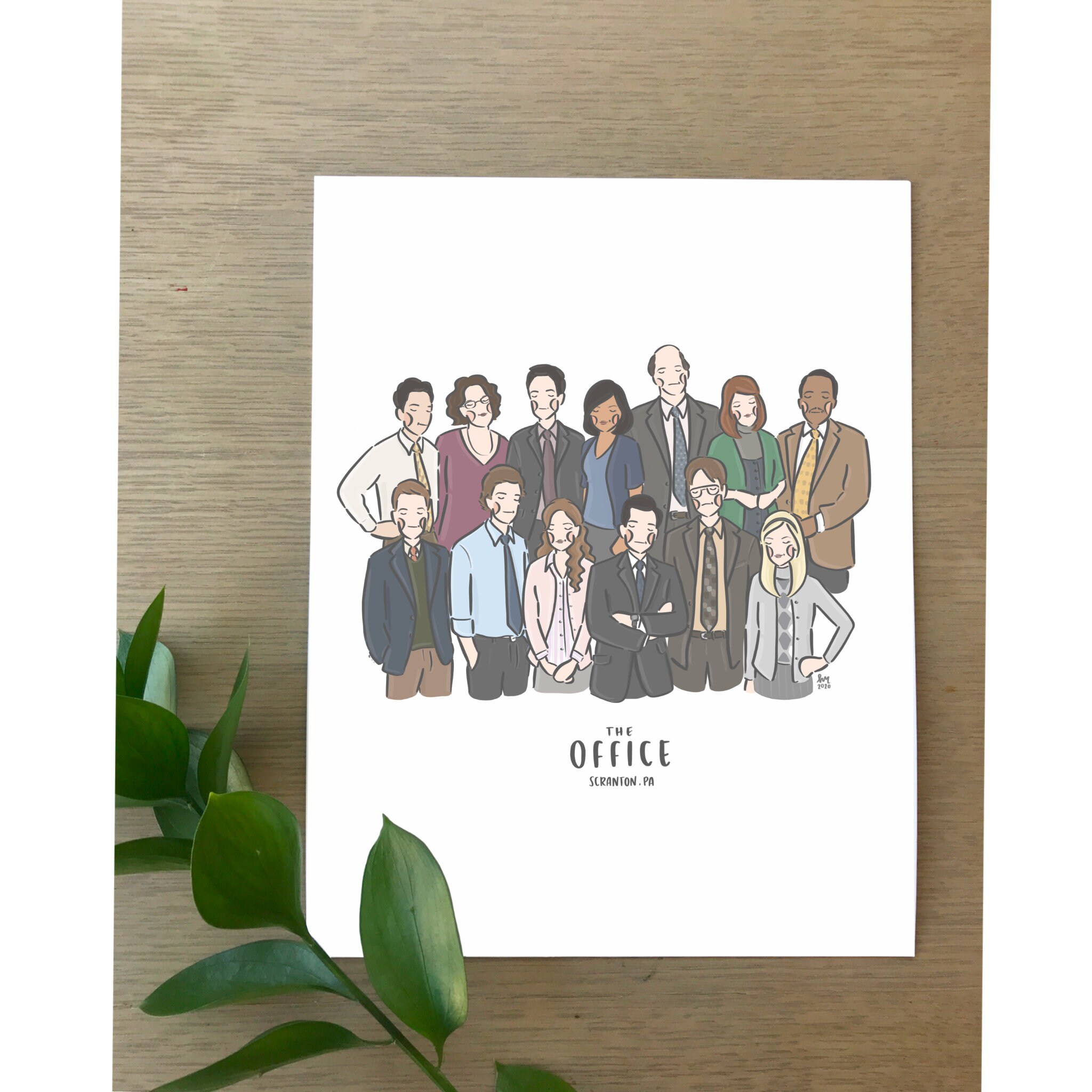 The Office Wall Art Print Etsy