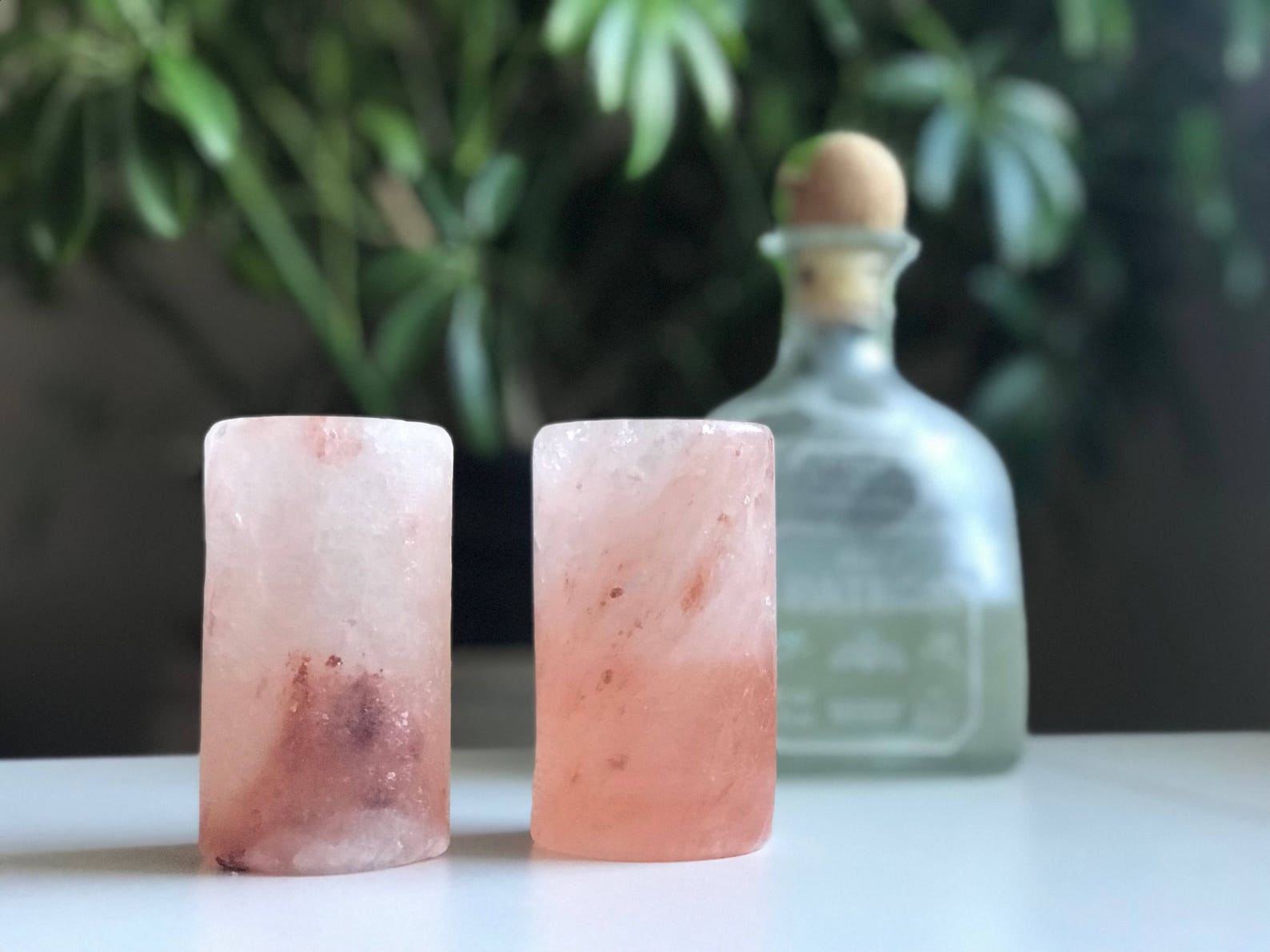 Himalayan Salt Shot Glasses Pink Himalayan Sea Salt Etsy