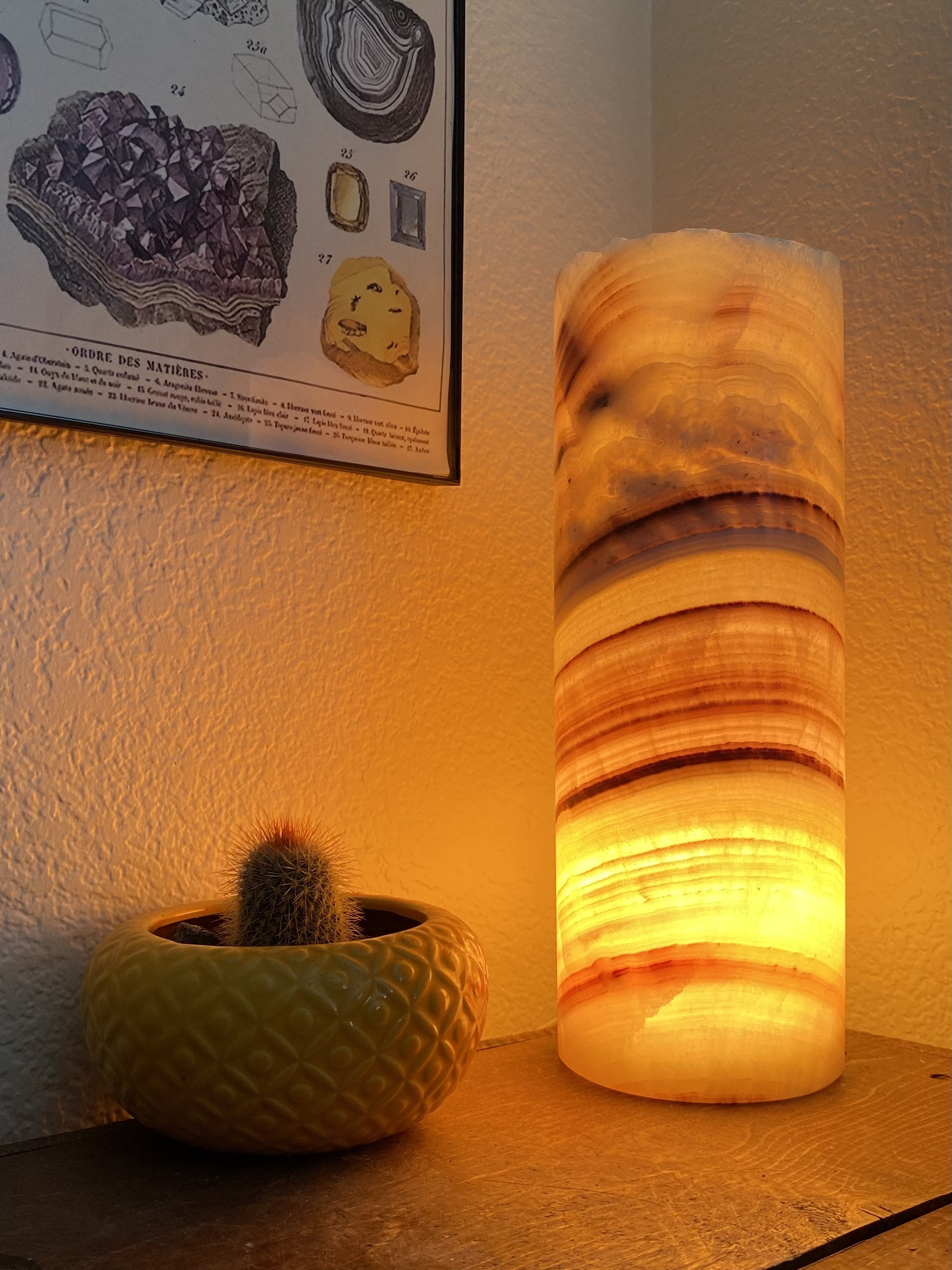 Mexican Onyx Lamp - Etsy