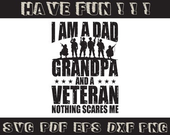 Download Dad Veteran Svg Etsy