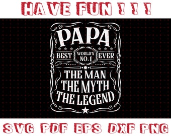 Papa Svg Etsy Papa Svg Etsy