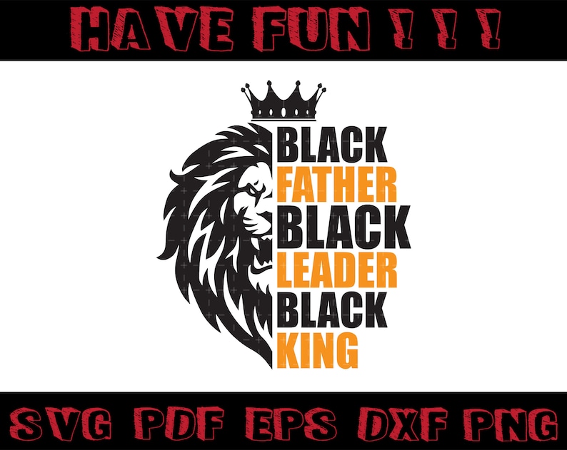 Download Black father Black leader Black King SVG Black Lives ...