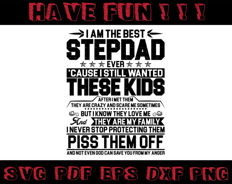 Download I Am The Best Stepdad Ever SVG Stepdad SVG | Etsy
