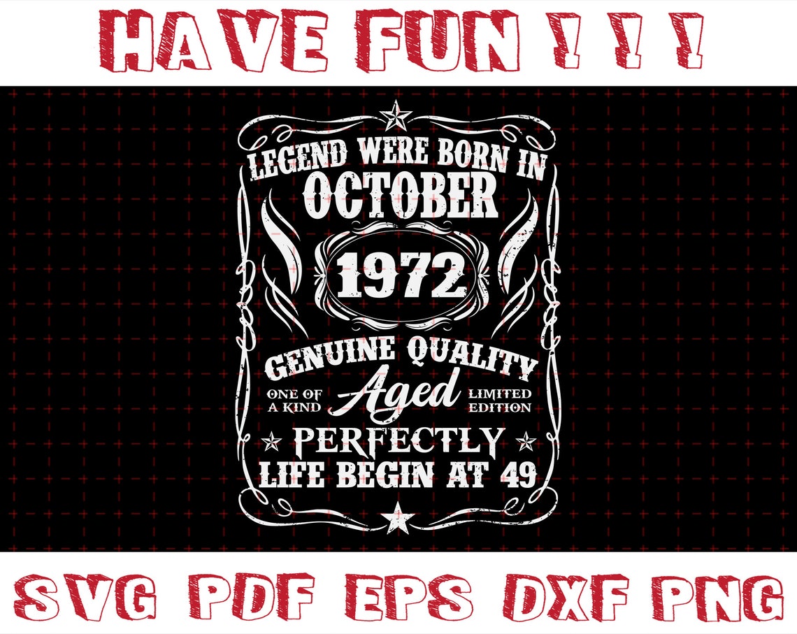 legends are born in october