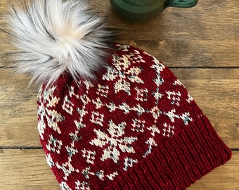 Crystal Trellis Beanie