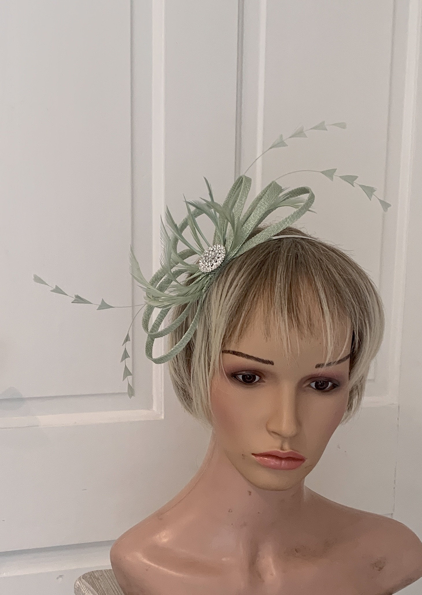 sage headpiece