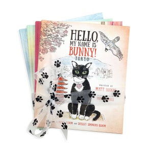 Tapa blanda: ¡Hola, mi nombre es Bunny! Set de regalo de libros de capítulos para niños (cuatro libros)