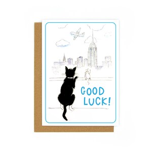 Kattenliefhebber Good Luck Wenskaart