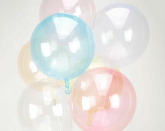 Coloured Bubble Balloon 18/24/32 inch Small to Huge Balloon