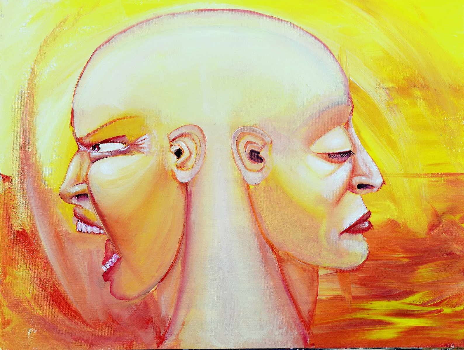 MOOD SWING copyright 2006. Original artwork acrylic painting Etsy