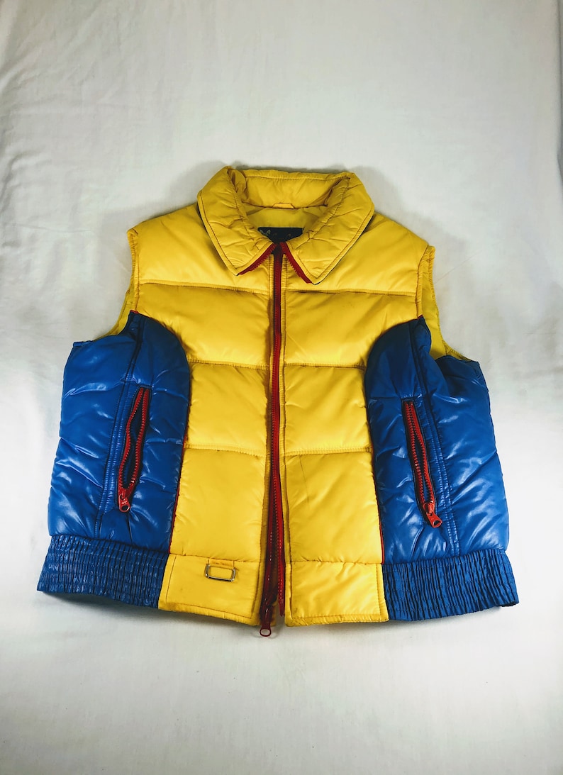 L Size Large Vintage 1990/'s FoxFire by Hirsch Padded Ski Vest - Puffer Jacket