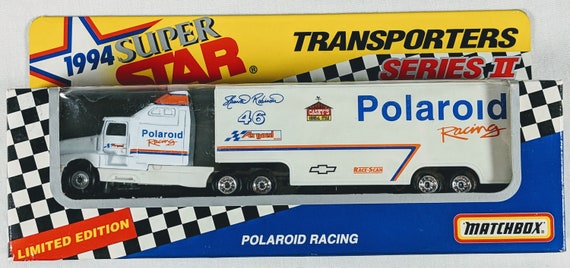 1994 Matchbox Super Star Transporters Exide Batteries Racing #7 NIP White Rose Collectibles Unopened Series Two Limited Edition