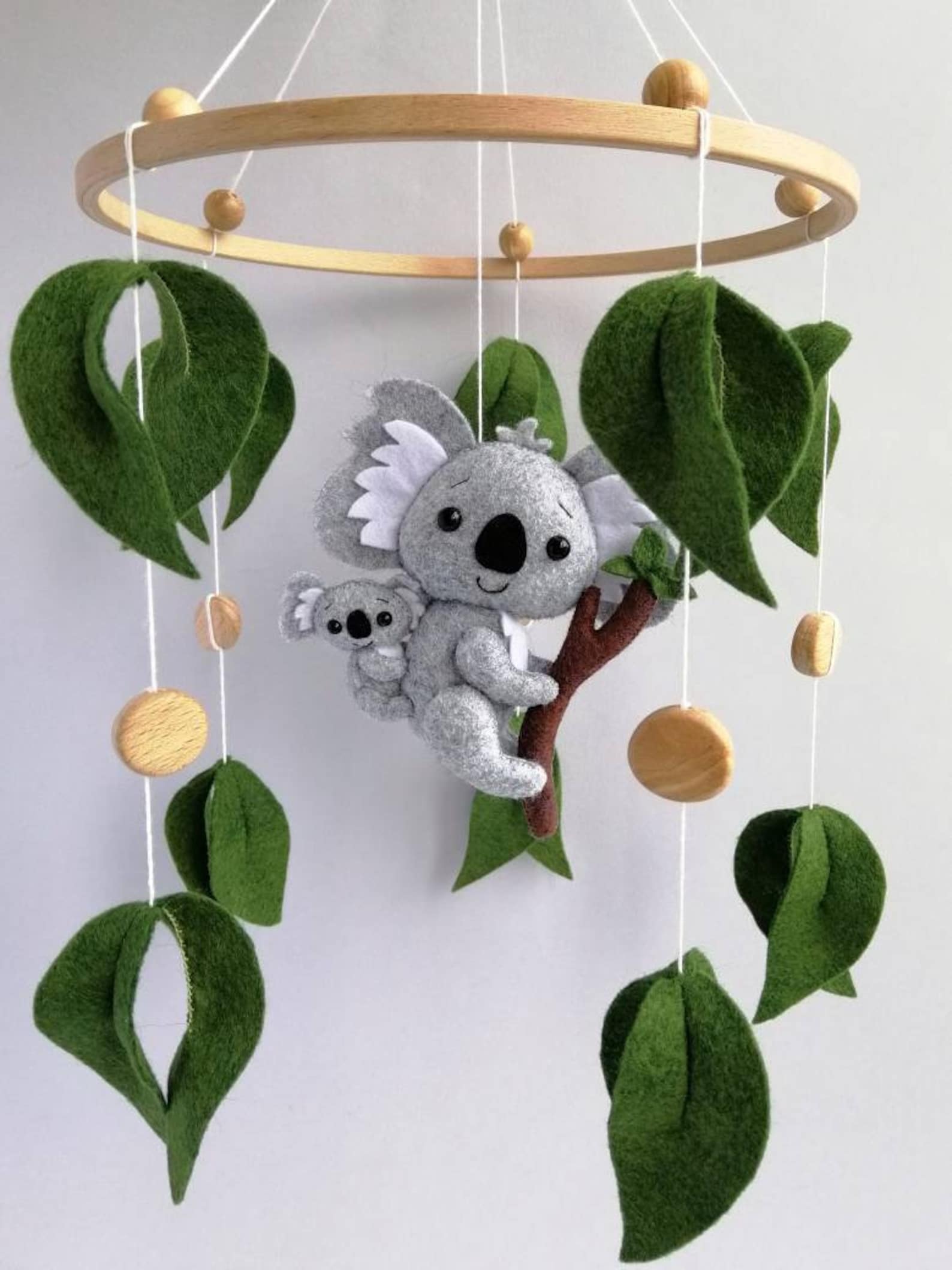 Koala Baby Mobile Koala Crib Mobile Australian Animals Mobile Etsy UK