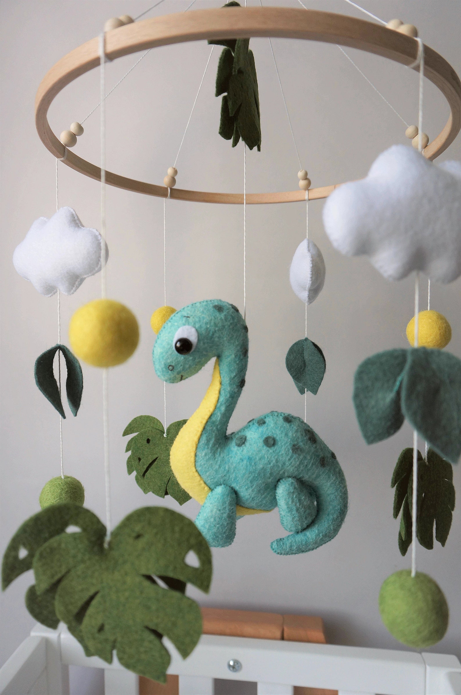 Baby Mobile Dinosaur Baby Mobile Boy Etsy UK