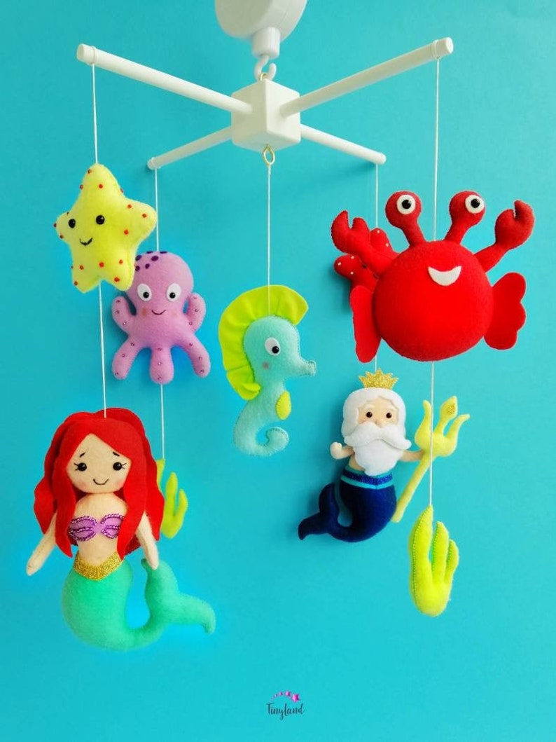 mermaid baby toys