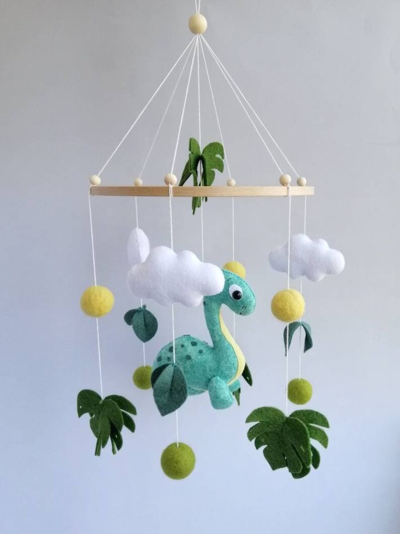 Baby Mobile Dinosaur Baby Mobile Boy Etsy