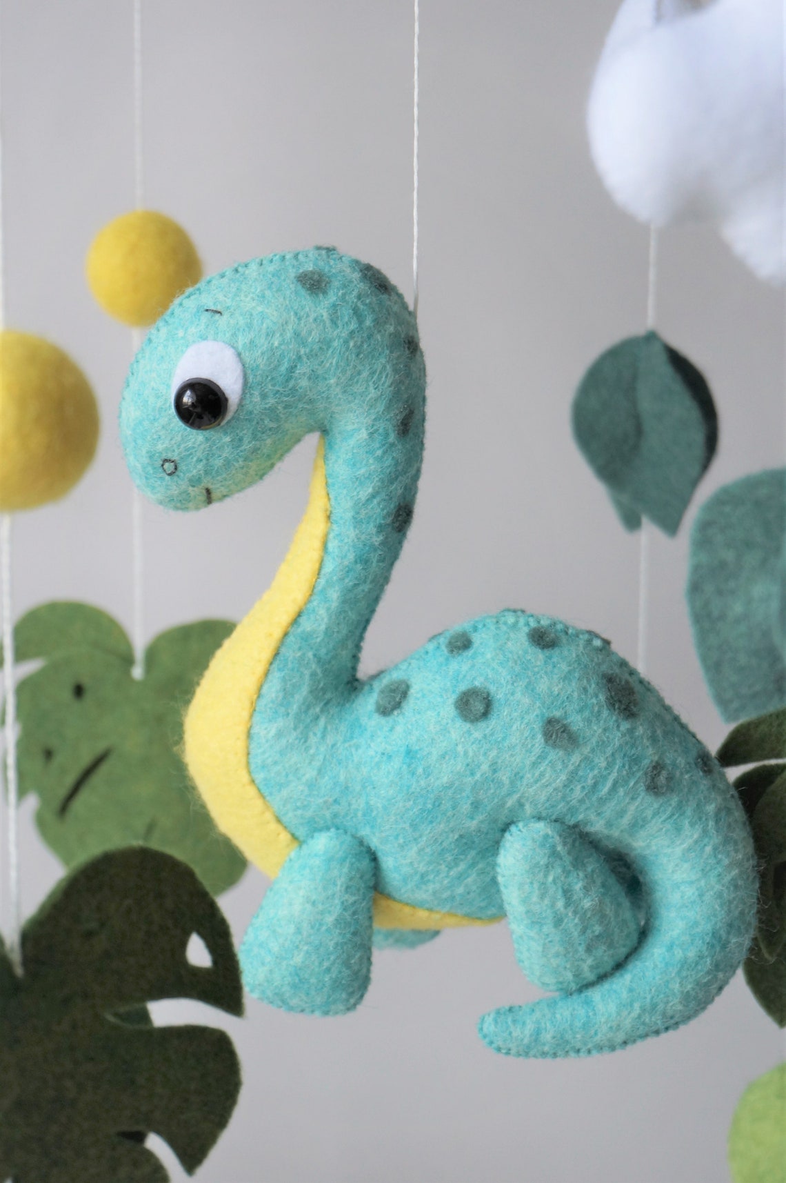 Baby Mobile Dinosaur Baby Mobile Boy Etsy UK