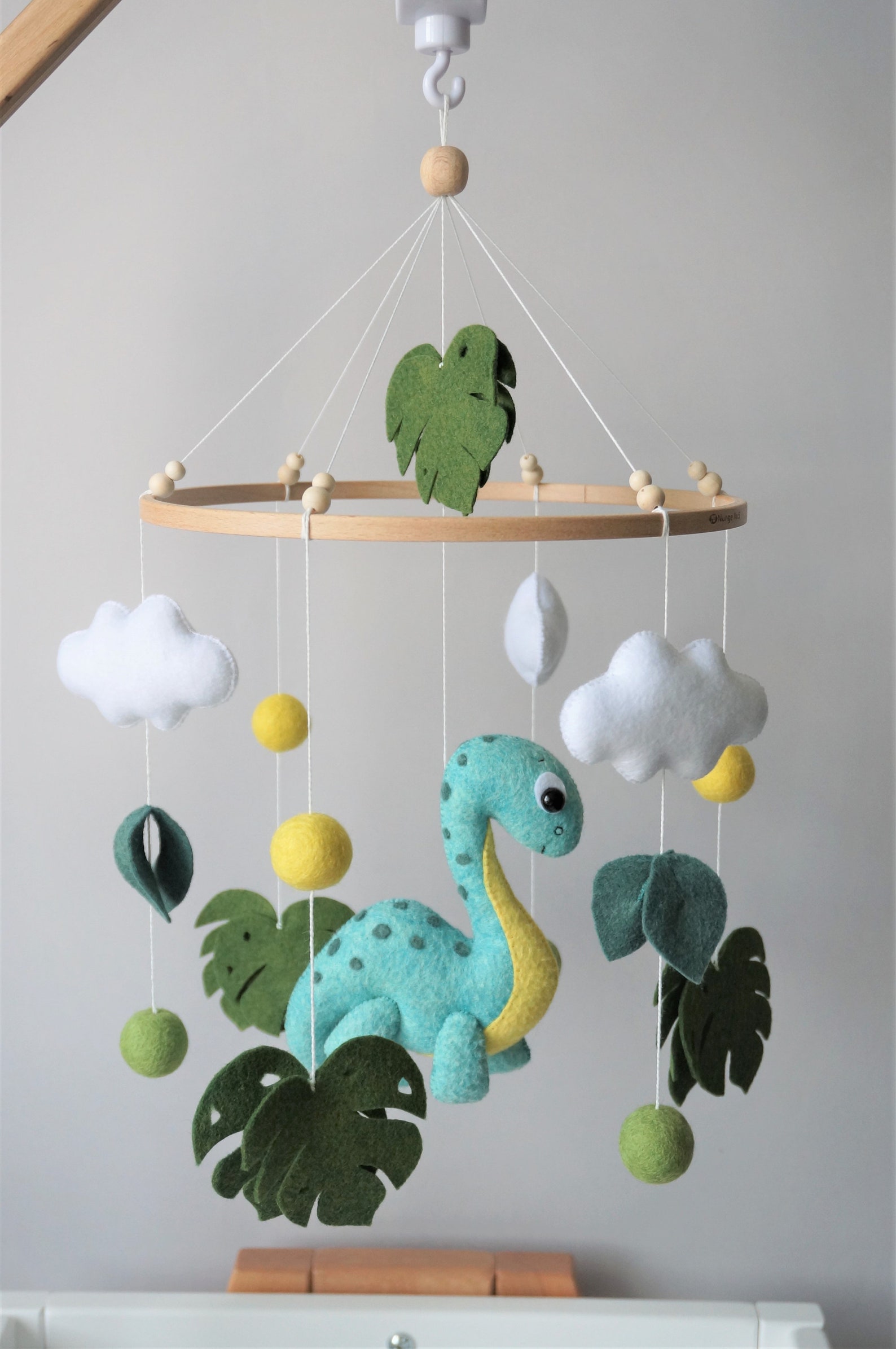 Baby Mobile Dinosaur Baby Mobile Boy Etsy UK