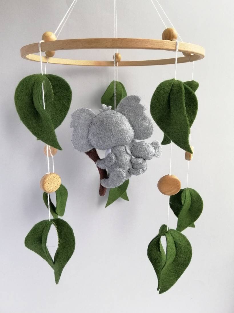 Koala Baby Mobile Koala Crib Mobile Australian Animals Mobile Etsy UK