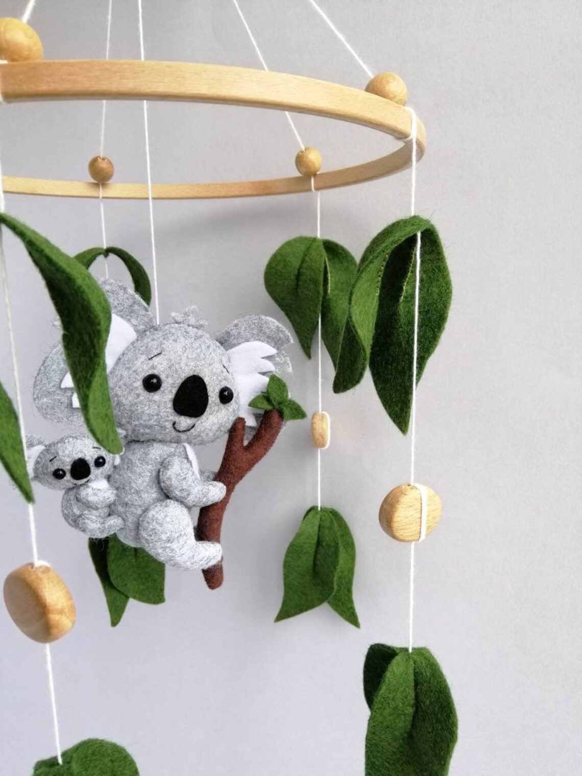 Koala Baby Mobile Koala Crib Mobile Australian Animals Mobile Etsy UK