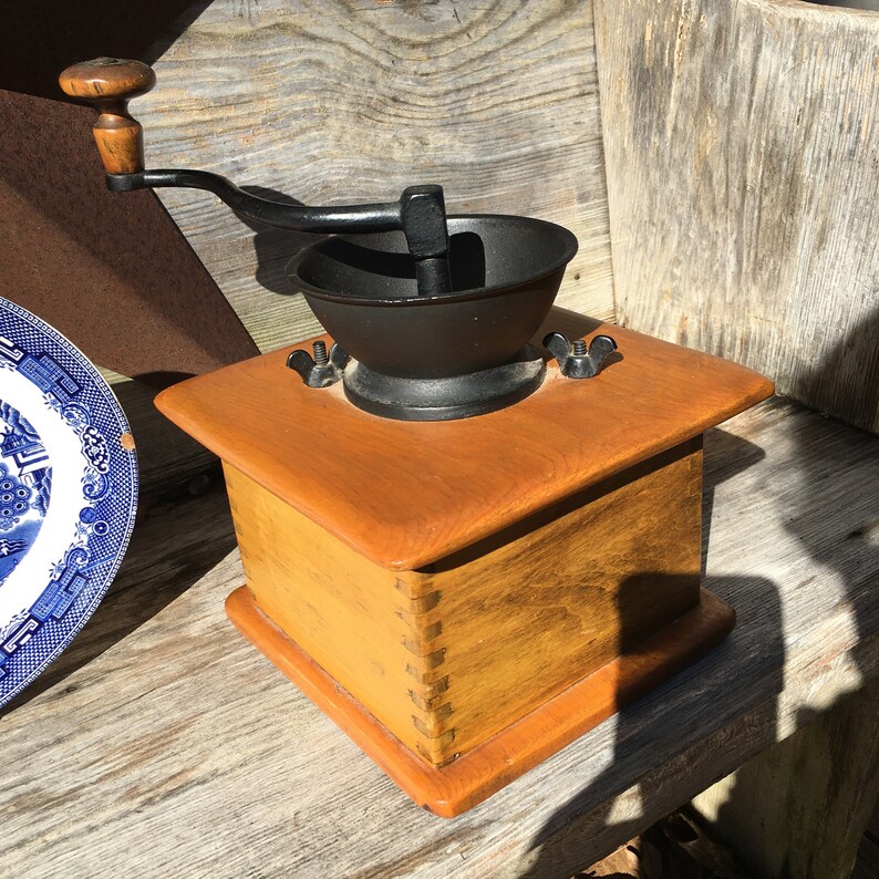 Antique Coffee Grinder Etsy